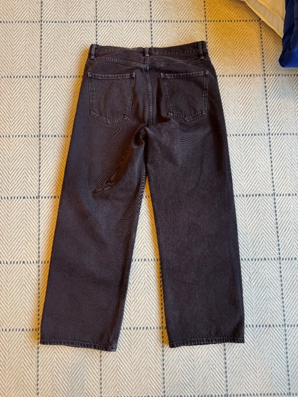 AGOLDE Ren High Rise Wide Leg Ankle Jeans in Sloe Berry size 28 - Picture 7 of 12